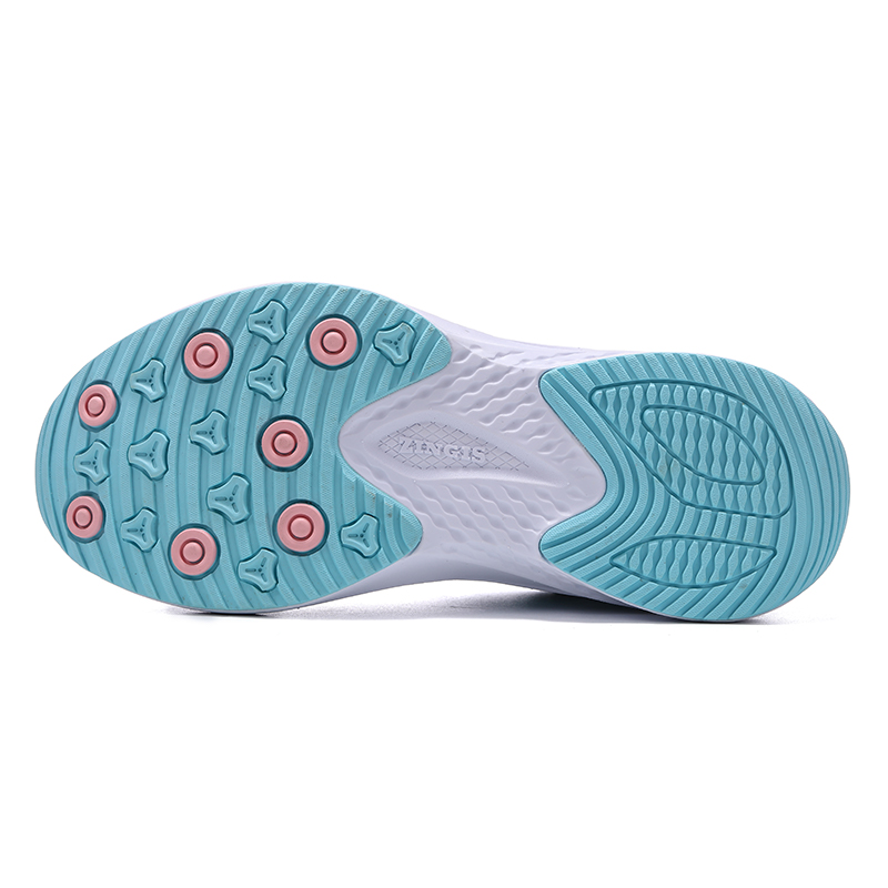 ZINGIS Slip Resistant Mid top Training Shoes Unisex Female/Blue/White