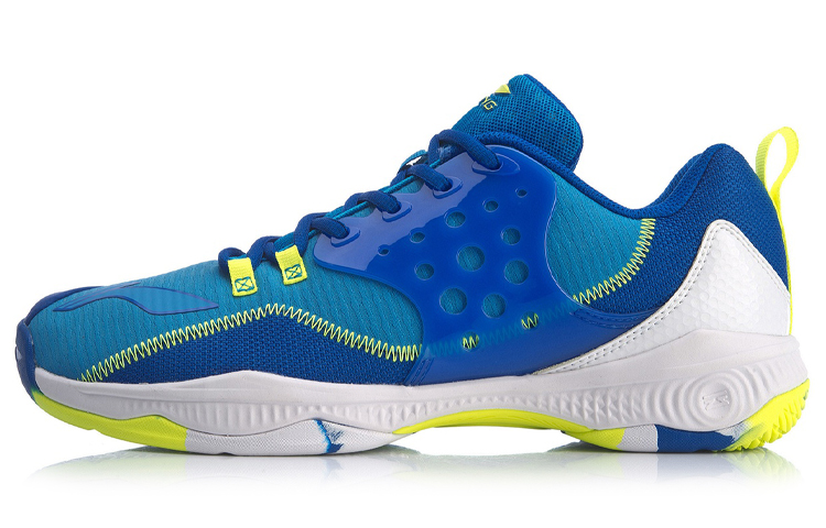Li Ning Battle Halberd 2 V2 Textile, Synthetic Leather Cushioning Abrasion Resistant Breathable Support Rebound Low top