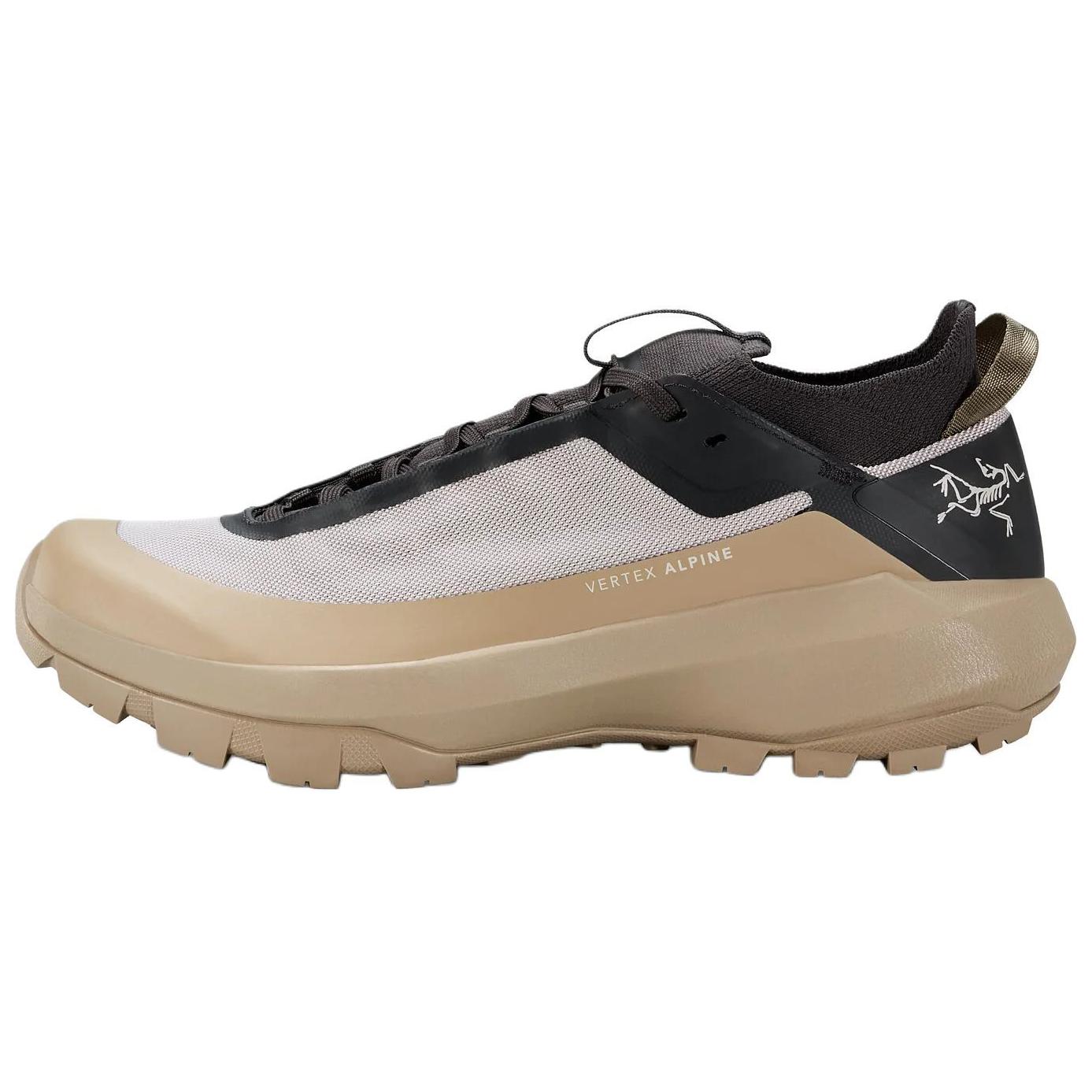 Arc’teryx Vertex Alpine Polyester Wear resistant And Lightweight Low top Mountaineering Shoes Women’s Brown Gray