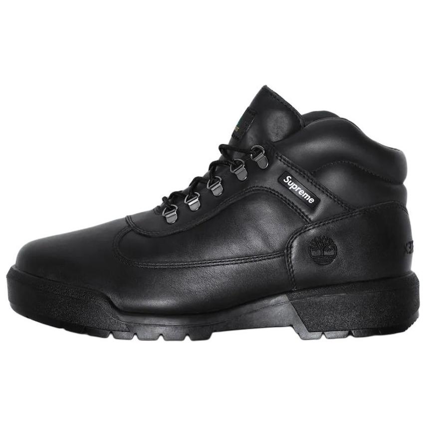 Мужские ботинки Supreme Supreme x Timberland Field Boots (черные)
