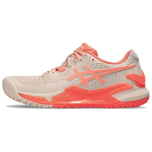 Asics Gel Resolution 9 Low top Tennis Shoes Women's Light Pink
