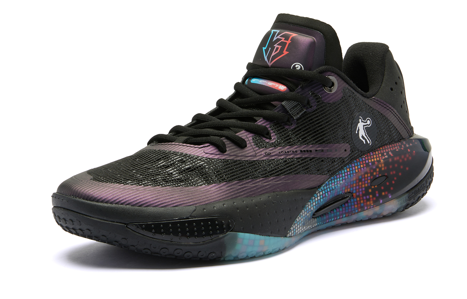 QIAODAN Thorn RISE Comfortable Cushioning Slip Resistant Abrasion Resistant Low top Basketball Shoes Men’s