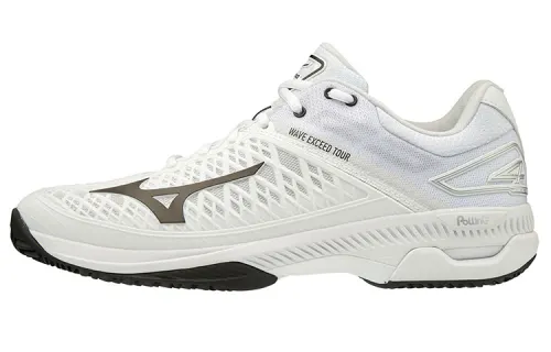 Mizuno Textile, Synthetic Leather Comfortable Slip Resistant, Abrasion Resistant, Breathable Low top Tennis Shoes Men's
