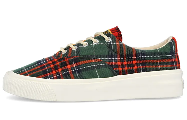 Skid Grip Converse Low 'Twisted Plaid - Egret'