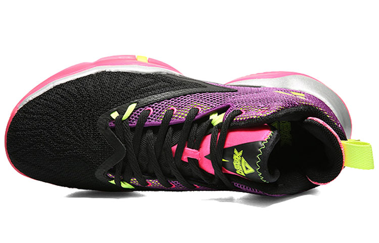 PEAK Tai Ji1.0 Basketball Shoes Men’s Mid Top Violet