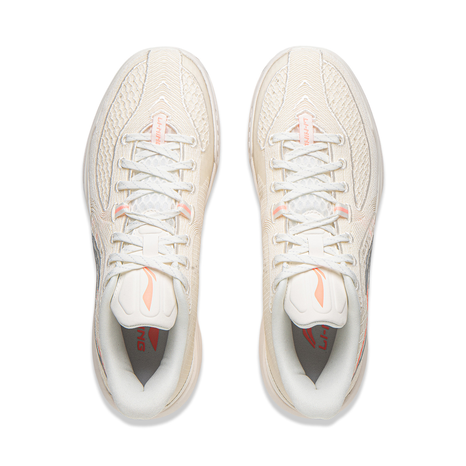 Li Ning Assassin’s Creed 2 Cushioning Slip Resistant Breathable Low top Basketball Shoes Men’s White