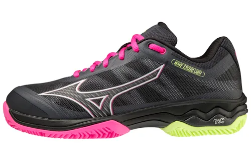 Mizuno Tennis Shoes Women's Low Top Black/Green/Pink