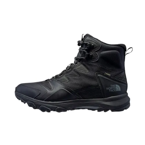 THE NORTH FACE GORE TEX Breathable Grip, Waterproof, And Abrasion Resistant High top Hiking Shoes Men's Black