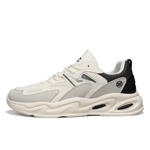 DEERWAY Cushioning Breathable Coverage Support Balance Lightweight Height Increasing Low top Chunky Sneakers Men's