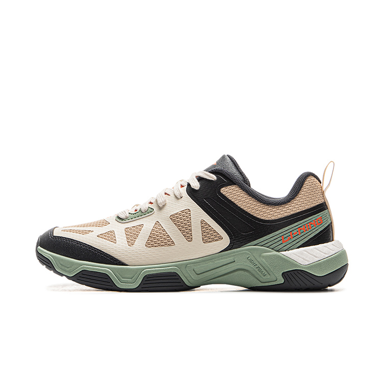 Li Ning Abrasion Resistant Breathable Low top Training Shoes Men’s Green