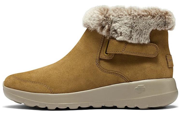 Женские ботинки Skechers ON THE GO (желтые)