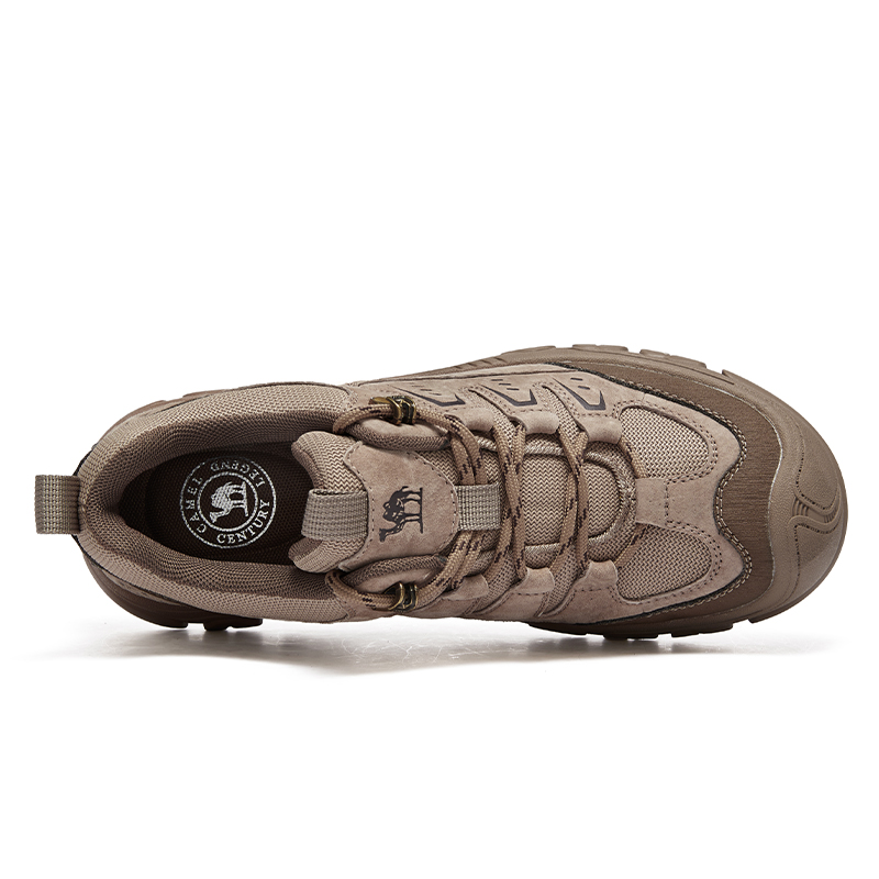 CAMEL Slip Resistant Abrasion Resistant Slip Resistant Abrasion Resistant Low top Mountaineering Shoes Men’s