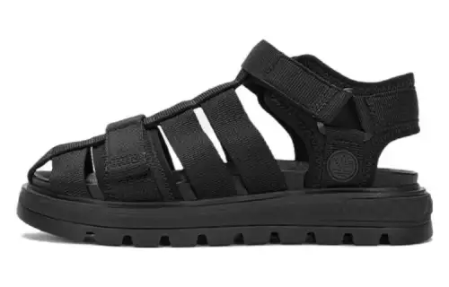 Timberland Ray City Ankle Strap Sandals 'Black' Women's