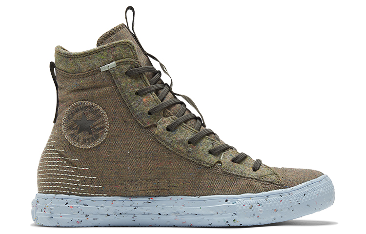 Кеды Converse All Star Crater Chuck Taylor (желто-зеленые) — фото 2