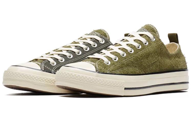 Кеды Converse Chuck 70 (зеленые) — Хаки / белый — фото 3