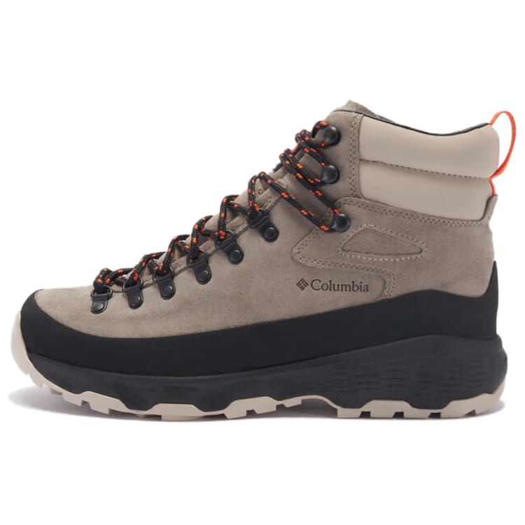 Columbia Mountaineering & Hiking Shoes Men’s Mid Top Beige