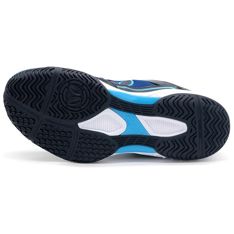 Butterfly Slip Resistant Abrasion Resistant Low top Training Shoes Unisex Dark Blue