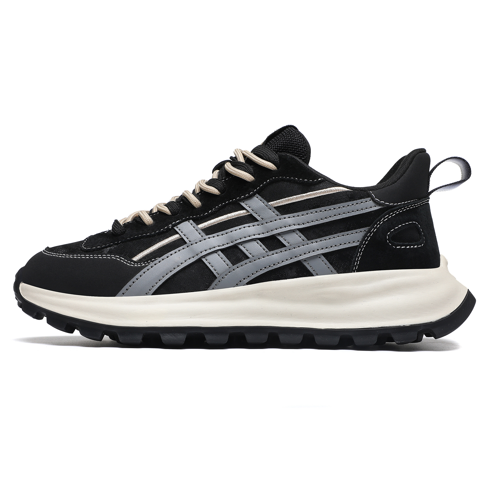 CEDAR HAN Low top Training Shoes Unisex Black Gray