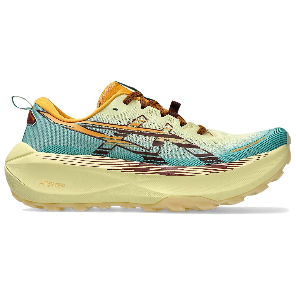 ASICS TRABUCO Max 4 Trail Running Shoes Men’s Yellow Green
