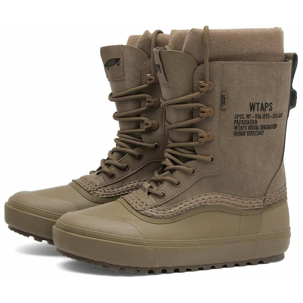 Ботинки WTAPS x Vans Hi-Country (коричневые)