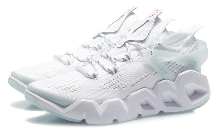 Li Ning Essence 2.3 Slip Resistant Abrasion Resistant Low top Basketball Shoes White
