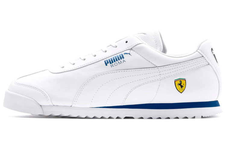 Кроссовки PUMA Puma Scuderia Ferrari Roma (бело-синие)