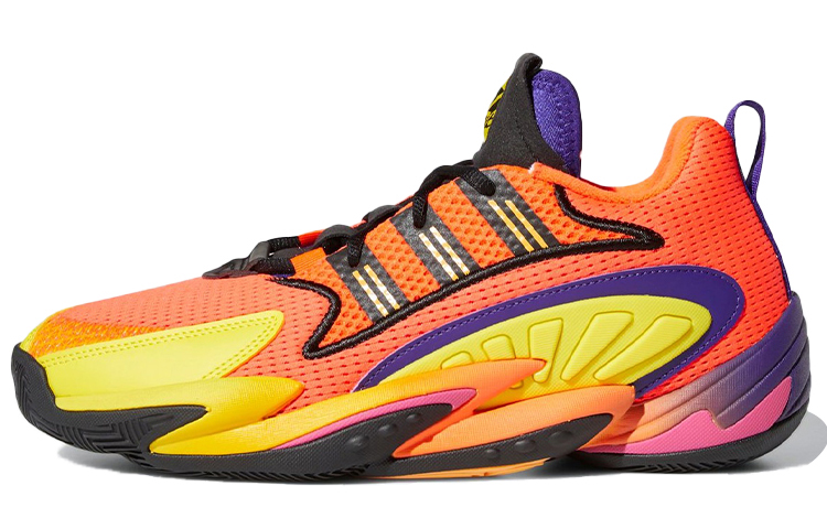 Кроссовки adidas originals Crazy BYW 2.0 "Orange Yellow Black" (оранжево-желтые)