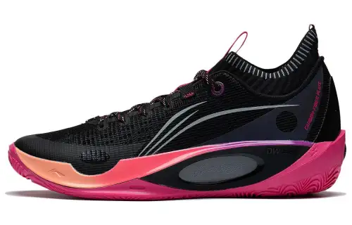 LiNing Wade 808 Ultra Chenxi non-slip wear-resistant breathable low-top basketball shoes men's black