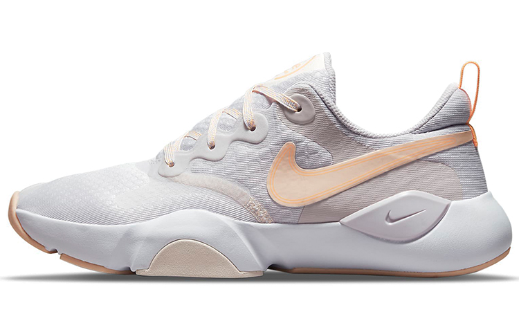 Nike SpeedRep Cushioning Slip Resistant Abrasion Resistant Breathable Low top Training Shoes Women's Light Orange
