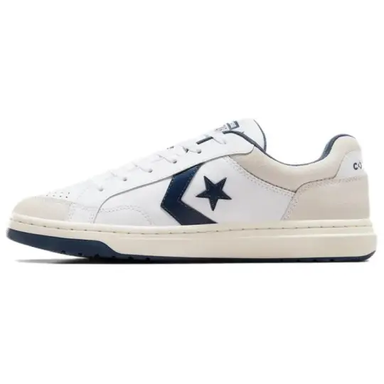 Converse Pro Blaze Classic Wear resistant And Lightweight Low top Vintage Basketball Shoes Unisex White