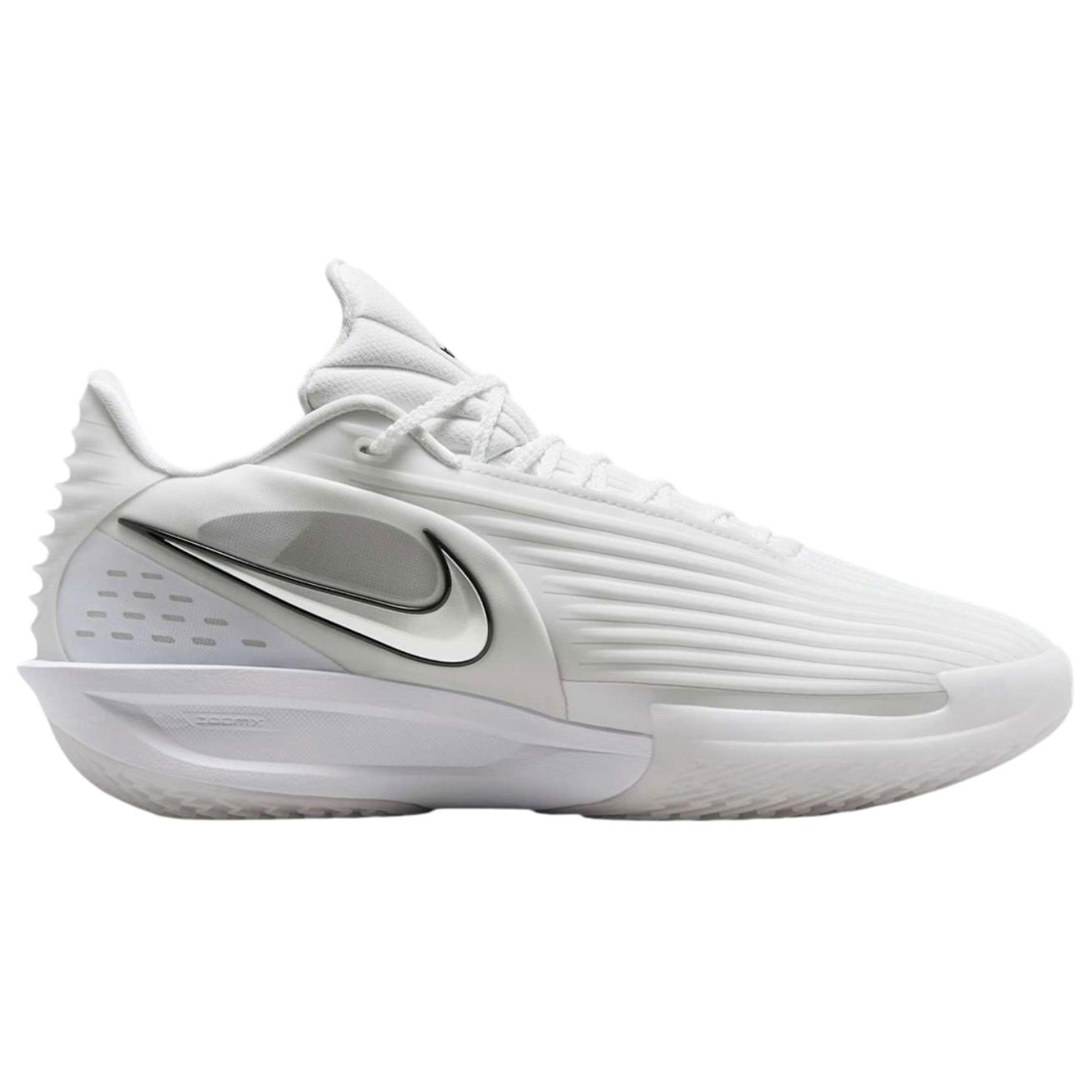 Nike G.T. Cut 3 Slip Resistant Abrasion Resistant Low top Basketball Shoes Unisex White