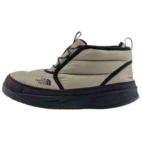 THE NORTH FACE Nuptse Abrasion Resistant Thermal Short Outdoor Snow Boots Men's Gray