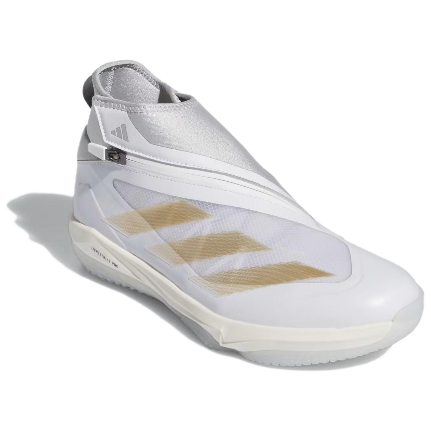 Adizero Impact+ Adidas Turf ‘White Gold Metallic’