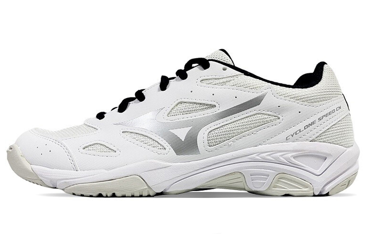 Кроссовки Mizuno Cyclone Speed 1 (бело-серебристые)