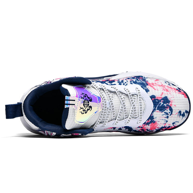 HEIWEILU Trendy Mesh High top Basketball Shoes Unisex