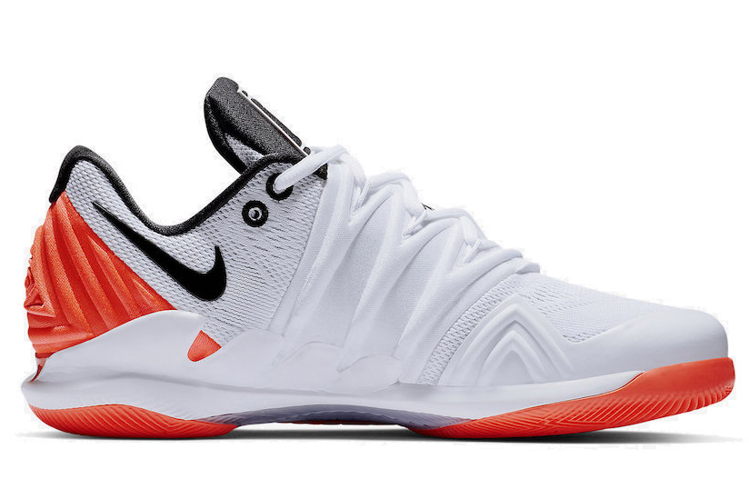 Кроссовки Nike Vapor X “Kyrie 5” (бело-красный) — фото 2