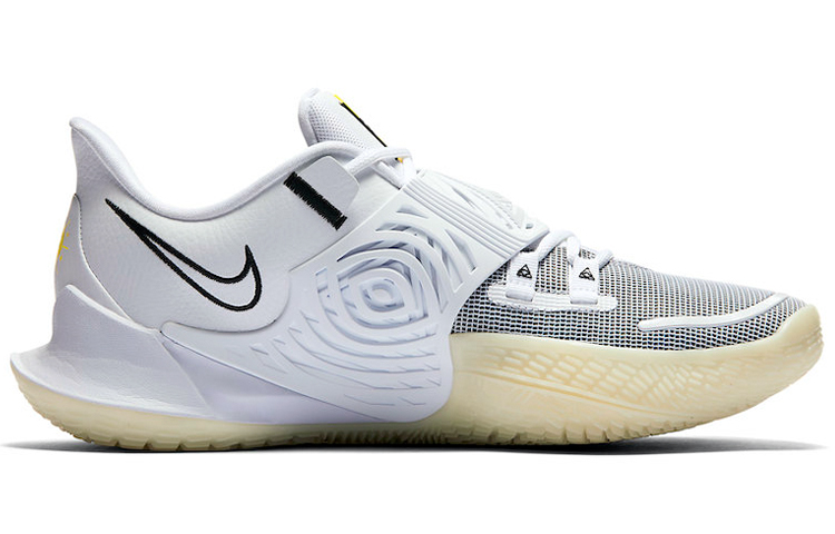 Кроссовки Nike Kyrie Low 3 Eclipse (черно-белые) — Чёрный / белый — фото 2