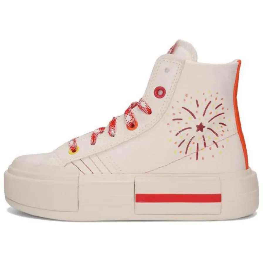 Converse CHUCK TAYLOR Abrasion Resistant High top Canvas Shoes Unisex Beige