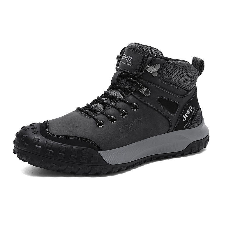 Jeep Comfortable High top Hiking Shoes Men’s Black
