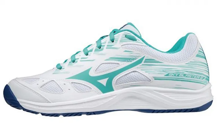 Mizuno Blast Badminton Shoes Unisex Low Top White/Green