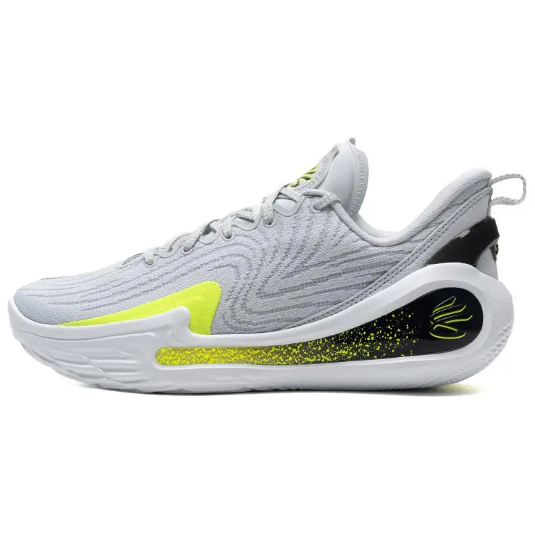 Under Armour Curry 12 Slip Resistant Abrasion Resistant Low top Basketball Shoes Unisex White