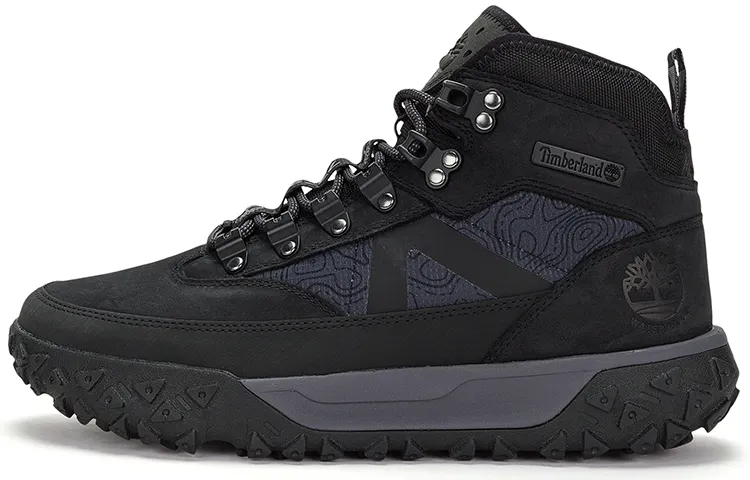 Timberland Greenstride Motion 6 Waterproof Mid Hikers 'Black Grey'