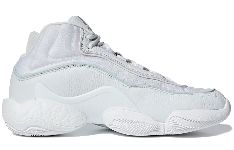 Мужские кроссовки adidas originals Crazy BYW 1.0 (белые) — Белый — фото 2