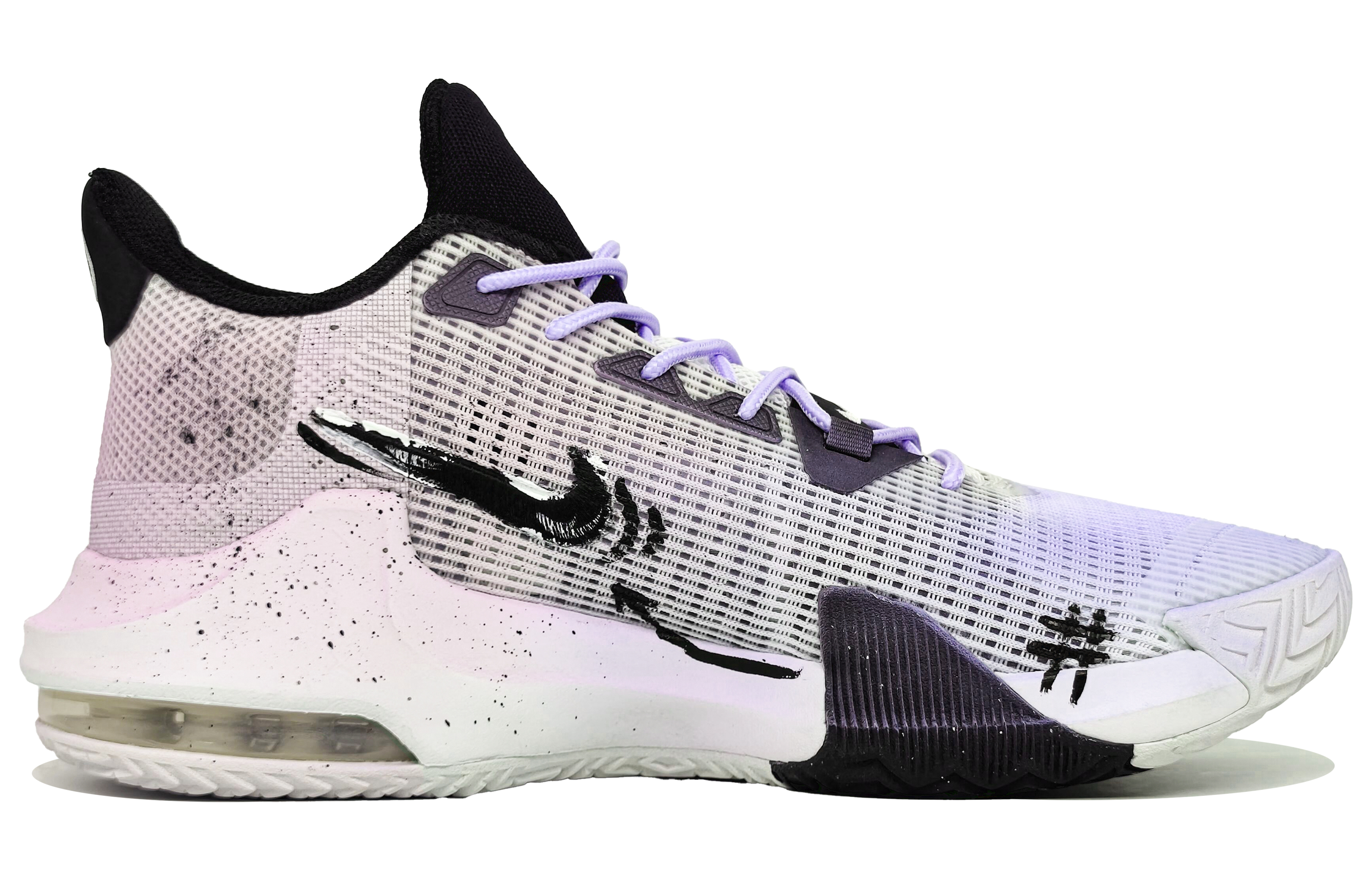 Nike Air Max Impact 3 Slip Resistant Abrasion Resistant Low top Basketball Shoes Men’s Purple Pink