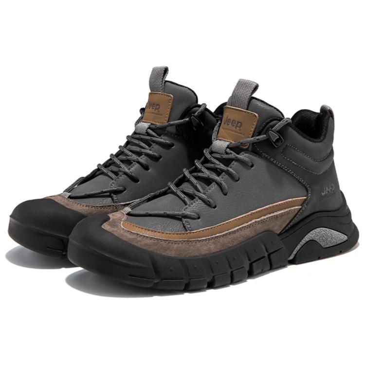Jeep Low top Hiking Shoes Men’s Black Gray
