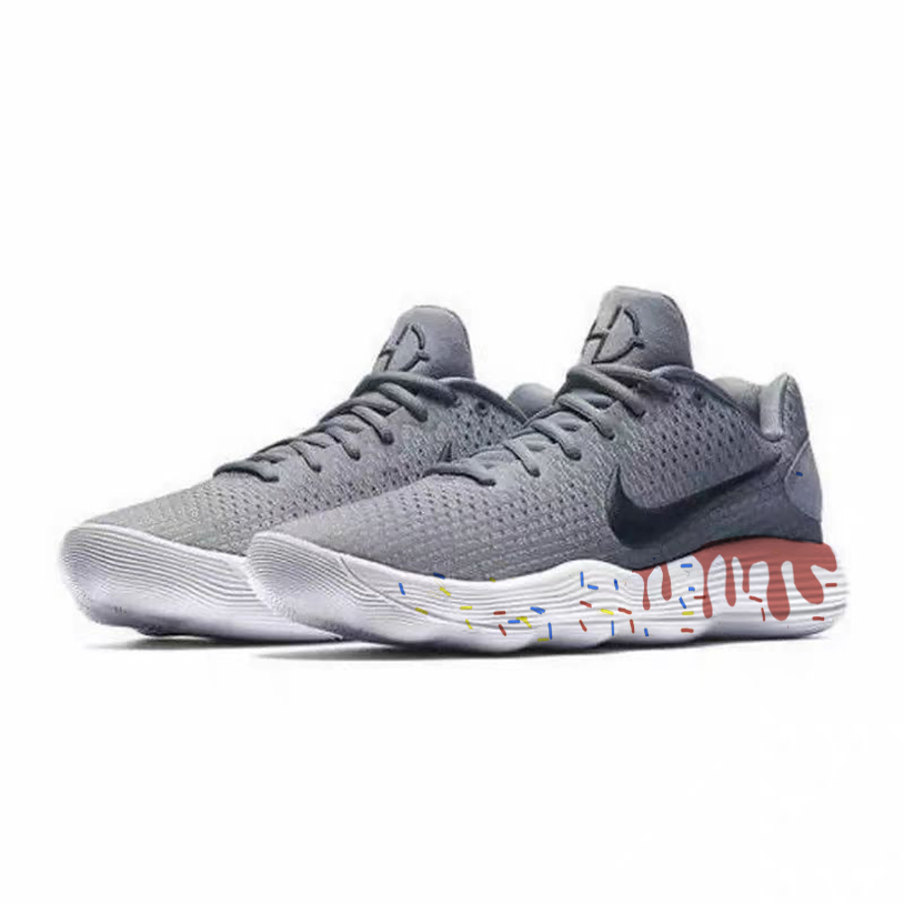 Nike Hyperdunk 2017 Runny Yolk Summer, Candy Ice Cream Low top Basketball Shoes Unisex Gray