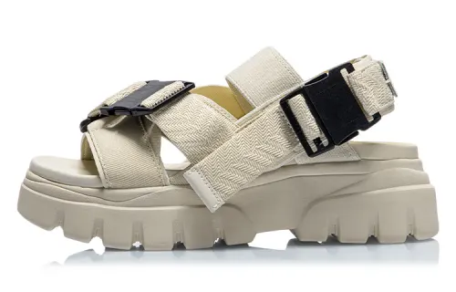 Li Ning Beach Sandals Women's Cassava Apricot
