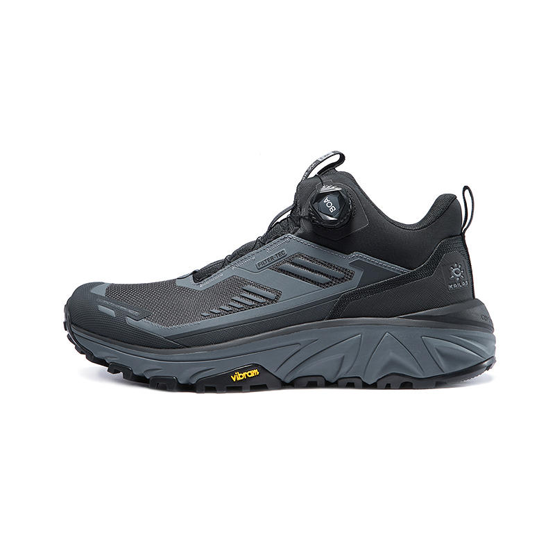 KAILAS Xingyun Non Slip And Waterproof Breathable Low top Hiking Shoes Men’s Ink Black