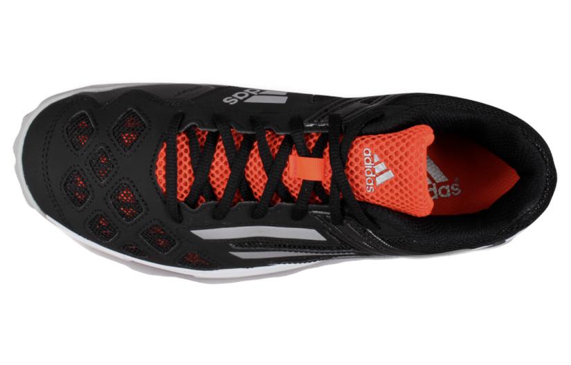 Adidas Cushioning, Wear Resistant Low top Badminton Shoes Men’s Black Red