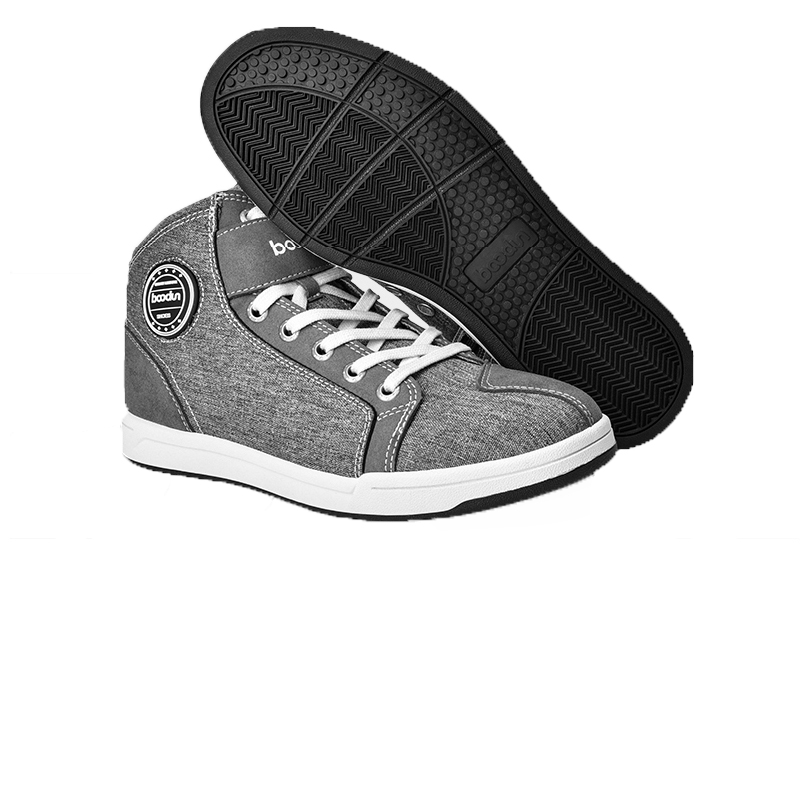 BOODUN Casual Lightweight Mid top Cycling Shoes Men’s Gray